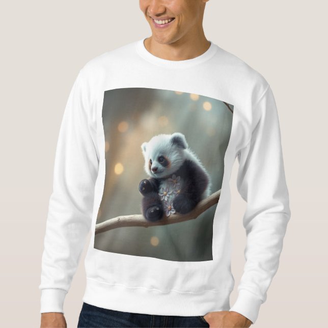 Sweatshirt "Sweatshirt confortable avec Panda bébé adorable s (Devant)
