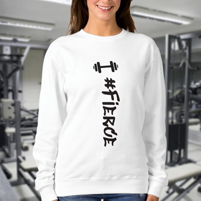 Sweatshirt #Sweatshirt de Fierce Dumbbell (Créateur téléchargé)