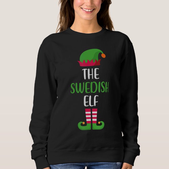 Sweatshirt Swedish Elf Family Matching Group Christmas Pajama (Devant)