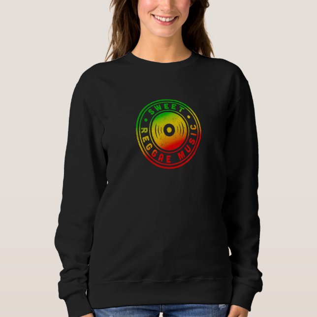 Sweatshirt Sweet Reggae Music (Devant)