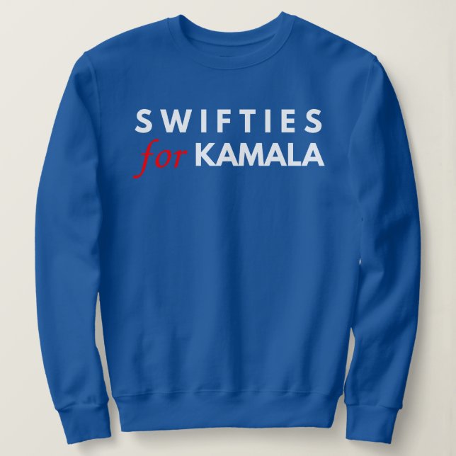 Sweatshirt Swifties pour Kamala (Design devant)