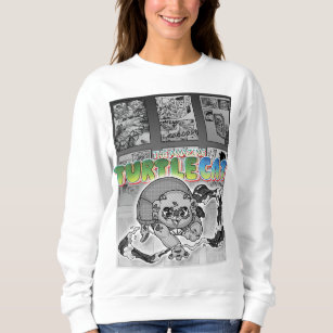 Sweatshirt Swish-a-wssshh Actiony Turtlecat Manga Toned