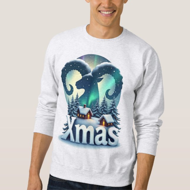 Sweatshirt SYMBOLE Astrologique| Fête de Noël (Devant)
