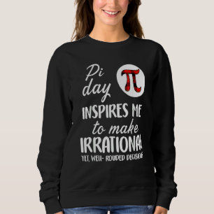 Sweatshirt Symbole Buffalo Pi Plaid Pi Jour M'Inspire Math Lo