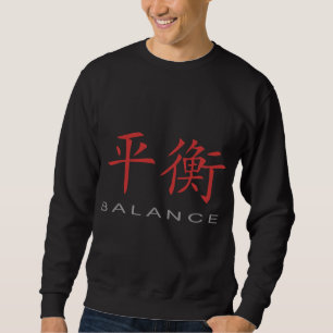 Sweatshirt Symbole chinois pour l'équilibre