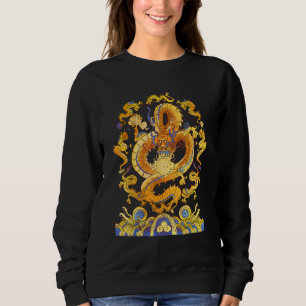 Sweatshirt Symbole Chinois Traditionnel De Dragon De Pouvoir