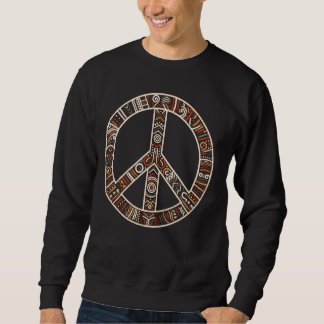 Sweatshirt SYMBOLE cool DE LA PAIX STYLE ARTISTIQUE Tribal Ho