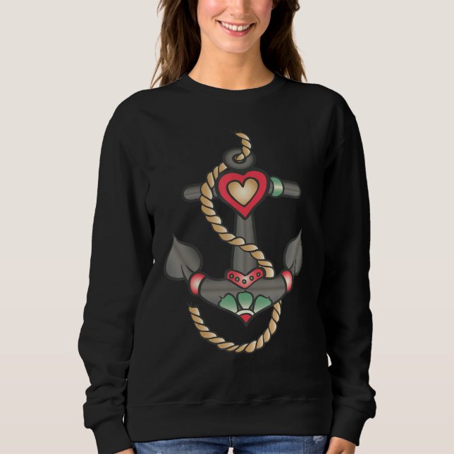Sweatshirt Symbole d'Ancre d'expédition (Devant)