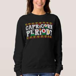 Sweatshirt Symbole d'astrologie de l'Horoscope de Capricorne 