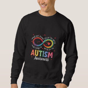 Sweatshirt Symbole d'autisme infini Sensibilisation sur l'aut