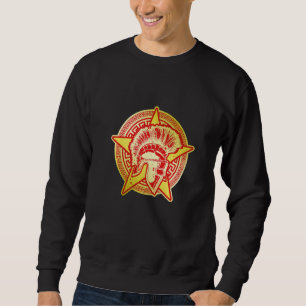 Sweatshirt Symbole de Gladiateur Casque Guerrier Grec Spartan