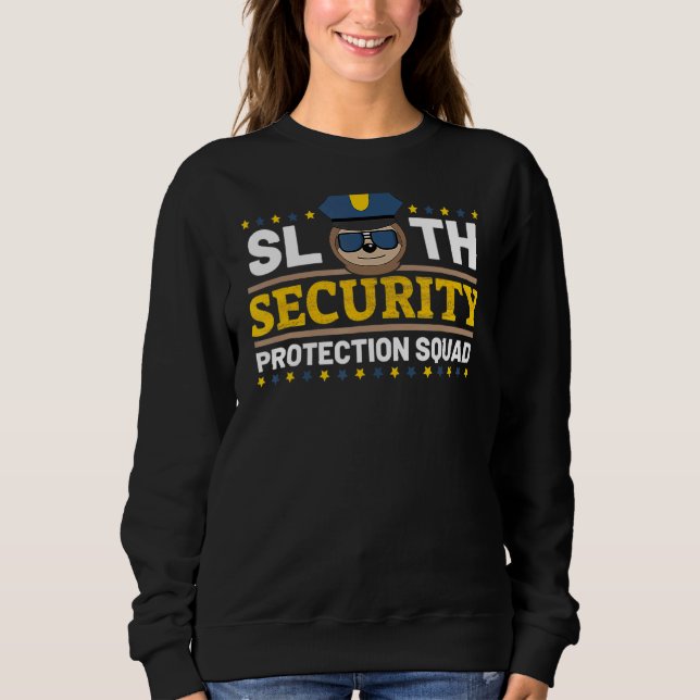 Sweatshirt Symbole de l'équipe de protection de la Sloth Papa (Devant)