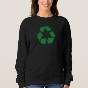 Sweatshirt Symbole de recyclage