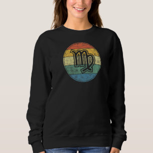 Sweatshirt Symbole du signe Virgo Zodiac sans texte comme Vin