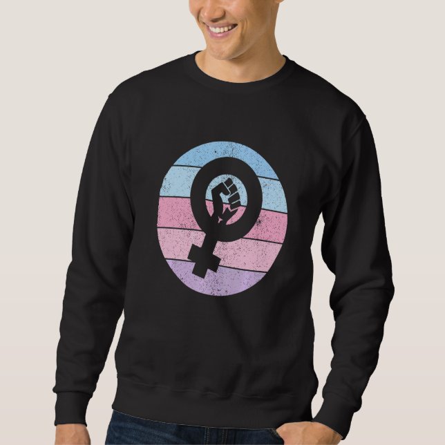 Sweatshirt Symbole féministe mignon Femme Égalité autonomisat (Devant)