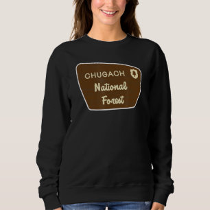 Sweatshirt Symbole forestier national de Chugach