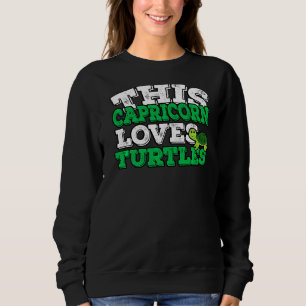 Sweatshirt Symbole Horoscope Zodiaque Capricorne Aime les tor
