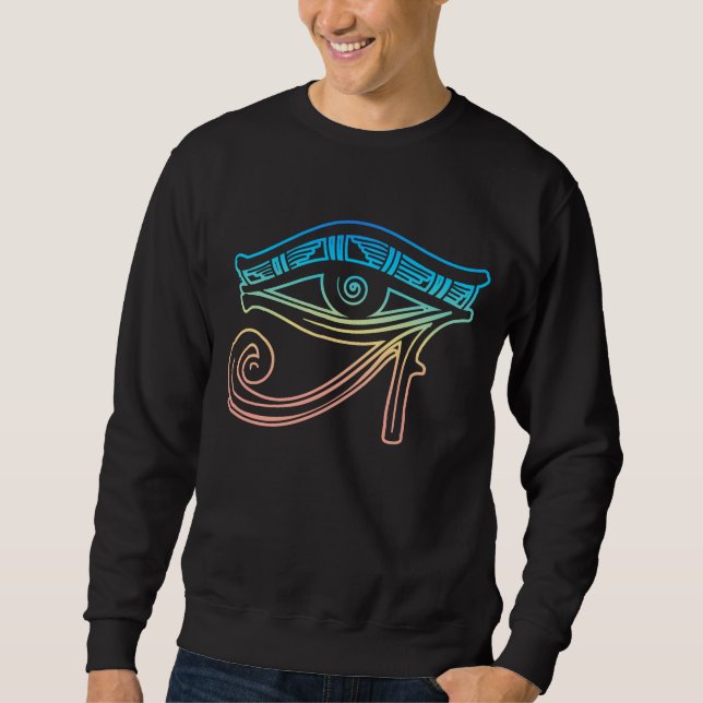 Sweatshirt Symbole Horus Eye Égypte Égypte (Devant)