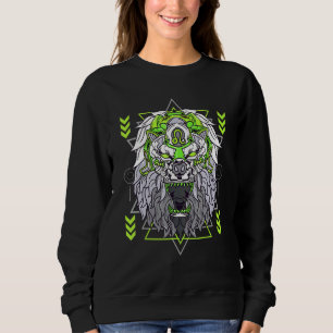 Sweatshirt Symbole lion zodiaque inspiré Leo Symbole Lion rel