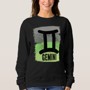 Sweatshirt Symbole Mens Gemini Mai Juin Anniversaire Symbole 