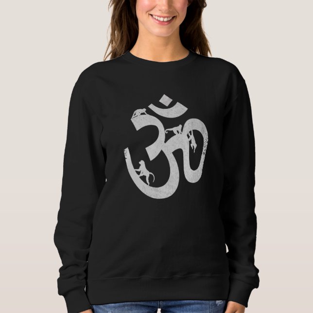 Sweatshirt SYMBOLE OM CHINOIS Yoga Aum SYMBOLE (Devant)