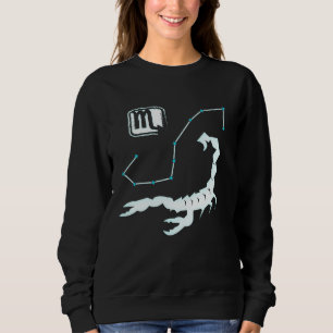 Sweatshirt Symbole Scorpio Zodiac Star Constellation Horoscop