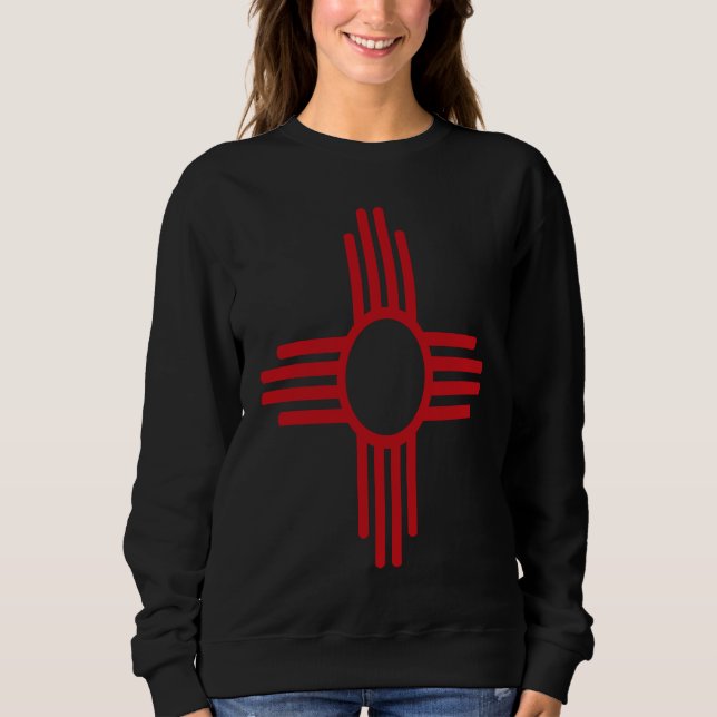 Sweatshirt Symbole Zia  5 (Devant)