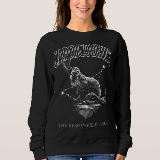 Sweatshirt SYMBOLE Zodiaque Constellation Capricorne Astrolog