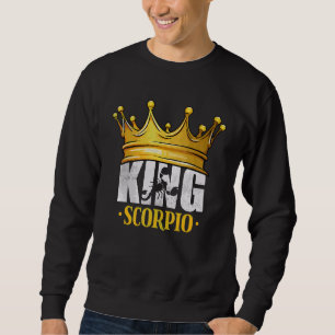 Sweatshirt SYMBOLE Zodiaque D'Horoscope Scorpienne Roi