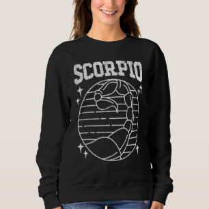 Sweatshirt SYMBOLE Zodiaque Scorpio Graphique 1