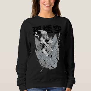 Sweatshirt Symboles chinois de Sun Wukong Monkey King