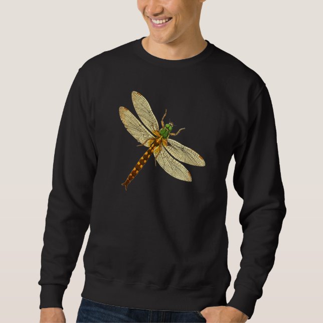 Sweatshirt Sympa Dragonfly Wings Illustration de libellule an (Devant)