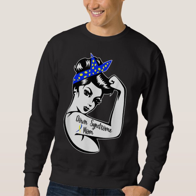 Sweatshirt Syndrome de Down Awareness Trisomy 21 - Syndrome d (Devant)