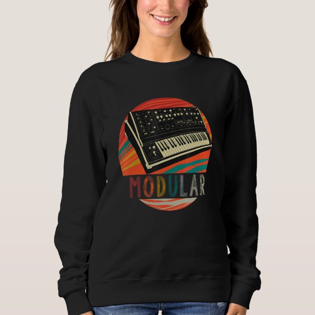 Sweatshirt Synthétiseur d'instrument de musique électronique  (Devant)