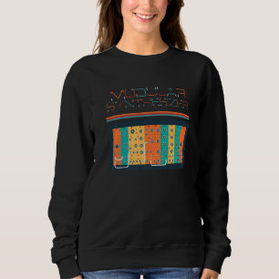 Sweatshirt Synthétiseur modulaire 80s Synthétiseur analogique