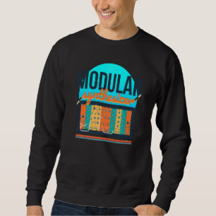 Sweatshirt Synthonde de synthèse modulaire Synthwave 80s Synt