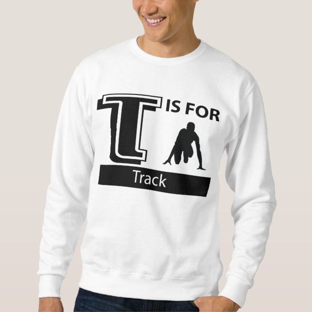 Sweatshirt T est pour la voie (Devant)