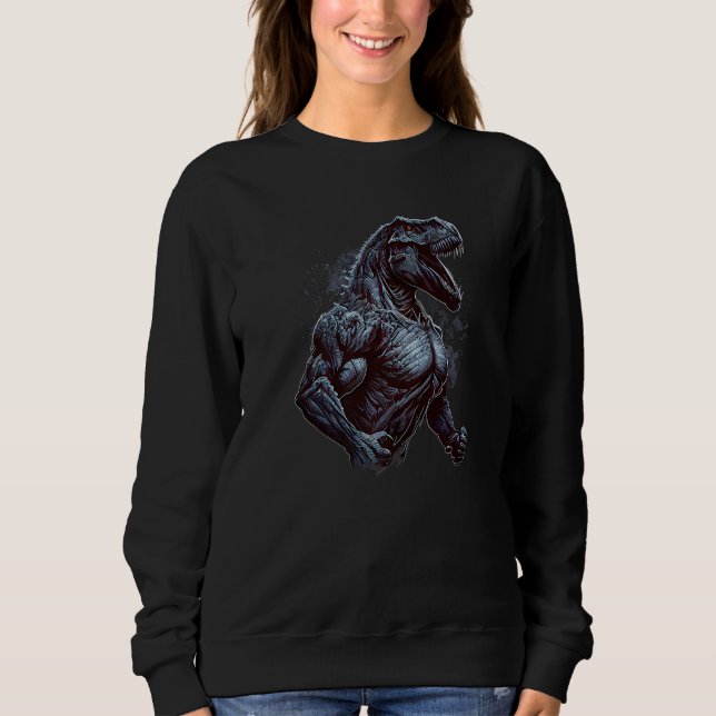 Sweatshirt T-Rex Gym Wear Bodybuilding Premium (Devant)