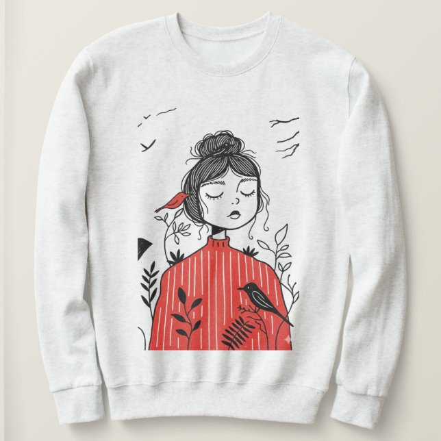 Sweatshirt T-Shirt (Design devant)