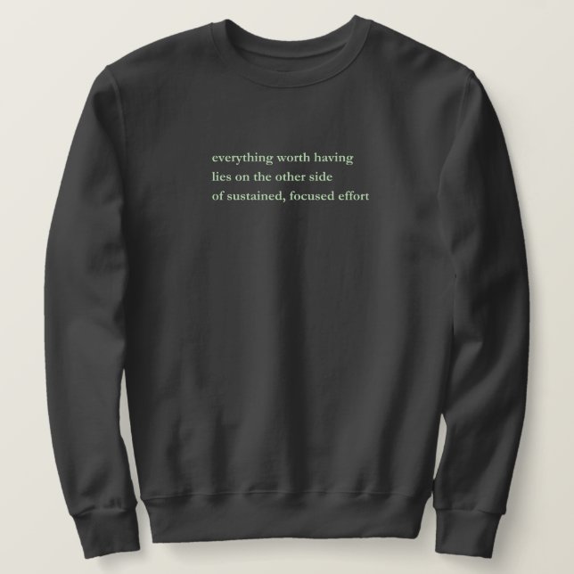 Sweatshirt T-shirt (Design devant)