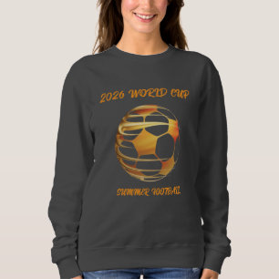 Sweatshirt T-Shirt à capuche Coupe du Monde 2026 Trophée d'Or