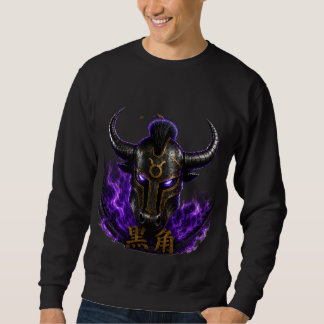 Sweatshirt T-shirt à manches longues "Black Horn (黒角)" – Casq
