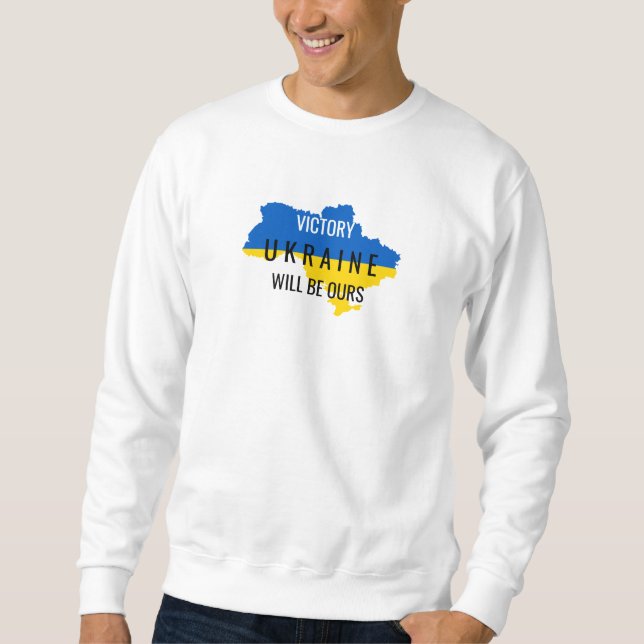 Sweatshirt T-shirt à manches longues blanc avec superposition (Devant)