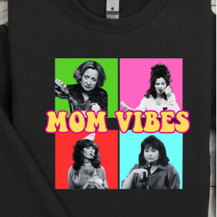 Sweatshirt T-shirt à manches longues Mom Vibes