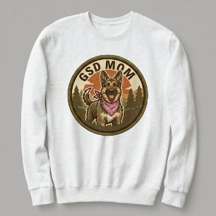 Sweatshirt T-shirt à manches longues pour maman de GSD - Cade