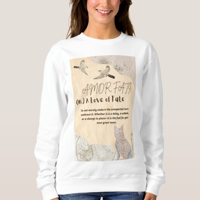 Sweatshirt T-Shirt Amor Fati (Devant)