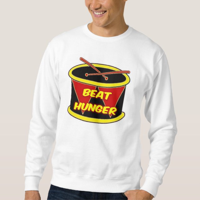Sweatshirt T-Shirt Beat Hunger (Devant)