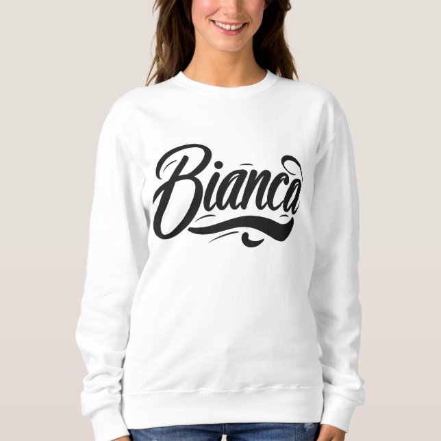Sweatshirt T-Shirt bianca (Devant)