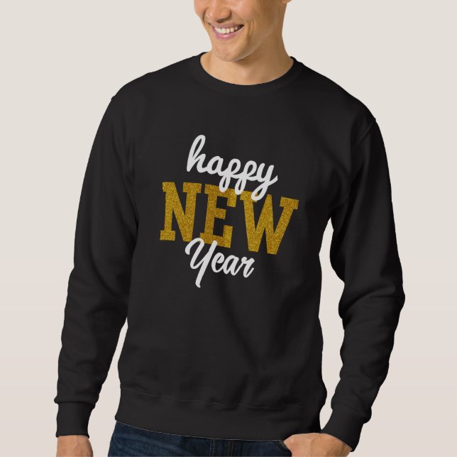 Sweatshirt T-Shirt Bonne Année (Devant)