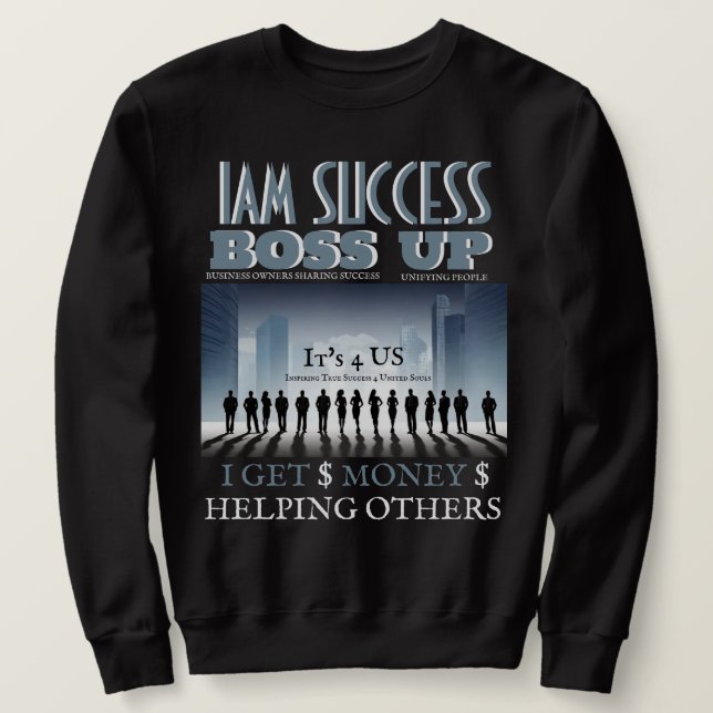Sweatshirt T-shirt BOSS UP (Design devant)